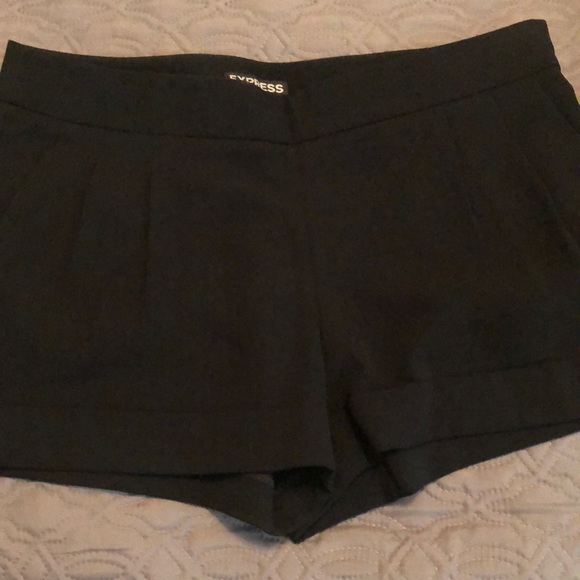 Black Express shorts size 2 - Picture 1 of 3